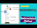 Method for determining particle size  part3  sedimentation method