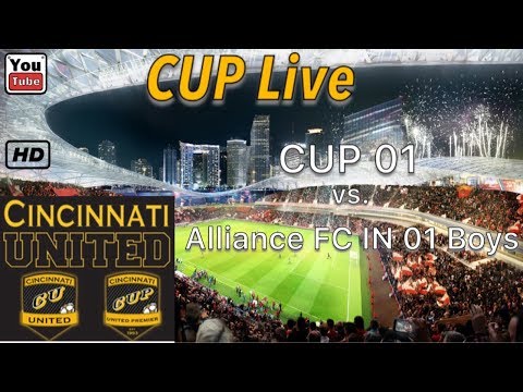 CUP Live | 2018-19 Indianapolis College Showcase | U18 | CUP 01 vs. Alliance FC 01
