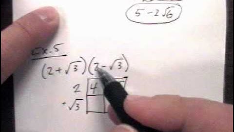 7-3 Binomial Radical Expressions.mpg