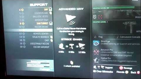 mw3 Perks and custom classes