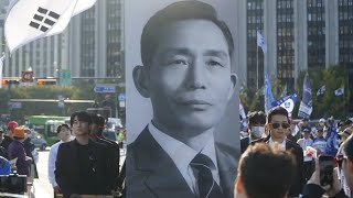 자유대학 #  박정희 대통령 서거 46주기 추모식# 반중 멸공 집회