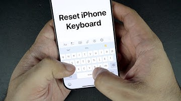 How To Reset iPhone Keyboard