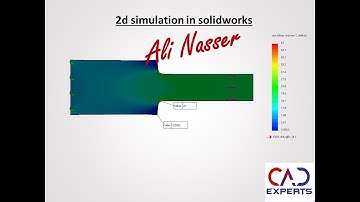 25-2D Simulation in Solidworks