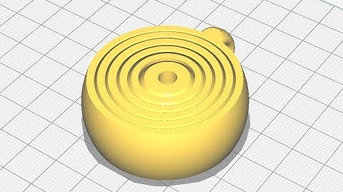 Gyroscopic Relaxing Keychain 3d Print