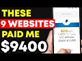 Legit Websites That PAY You Money -🤑$9400 PAID📌 (Works Worldwide)