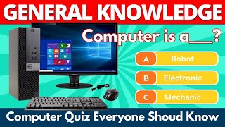 General Knowledge Computer Quiz 💻  |  Computer General Knowledge 💻 screenshot 3