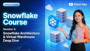 Session-3 | Snowflake Architecture & Virtual Warehouses 🔥 | Compute vs Storage | #vitechtalks
