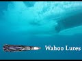 Underwater View of High Speed Trolling Wahoo Lures