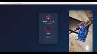 RFID Card Login System | ESP32 + PHP + MySQL | DEMO | Part1