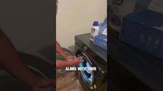 Does Lysol Laundry Sanitizer Really Work? 🧺 #LaundryHack #CleanLiving"