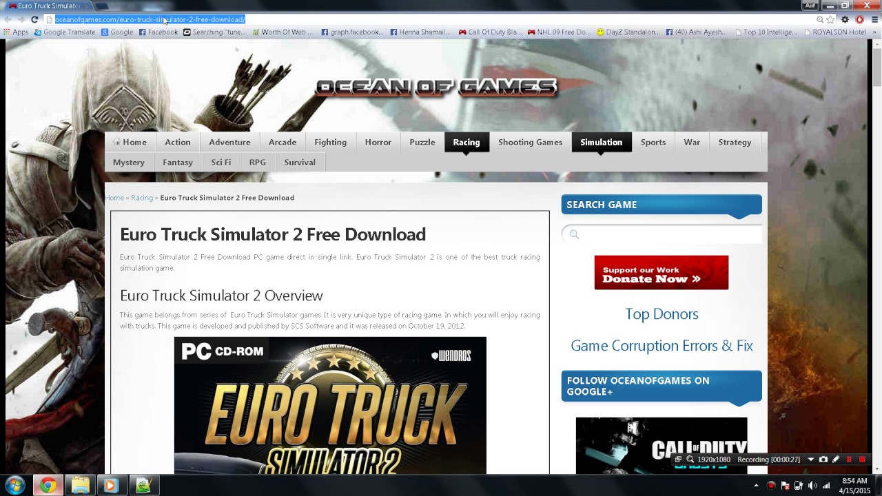 How To Install Euro Truck Simulator 2 In Windows Xp Or Higher Pc