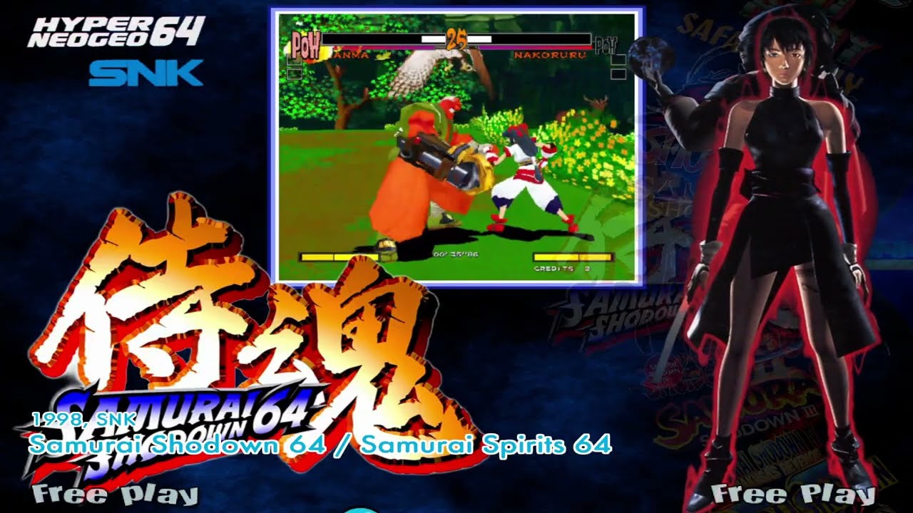 Hyperspin - Samurai Shodown 64 by SNK (Hyper Neo Geo 64 hardware