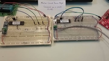 Comunicación serial por RS485