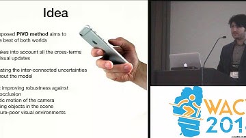 WACV18: PIVO: Probabilistic Inertial-Visual Odometry for Occlusion-Robust Navigation