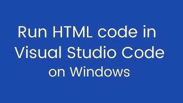 "🚀 Ultimate Guide: How to Run HTML Files in Visual Studio Code on Windows 11!"
