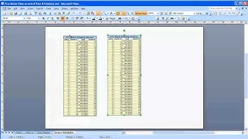 Visio 2003/2007 Electrical Systems Drawing Part 9 - Creating Schedules from Reports