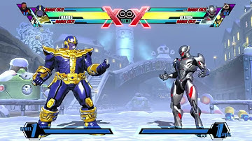 UMVC 3 CE - Thanos Combos (Updated)