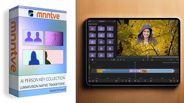 AI Person Key Collection, LumaFusion Native Transitions Pack for iPadOS/iOS/macOS by mnntve