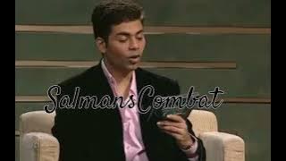 Priyanka Chopra praising Salman Khan❤ | Karan Johar