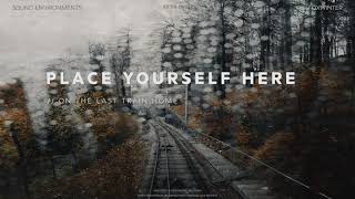 // ON THE LAST TRAIN HOME | 1 Hour Train White Noise Ambience For Studying, Sleeping and Relaxation