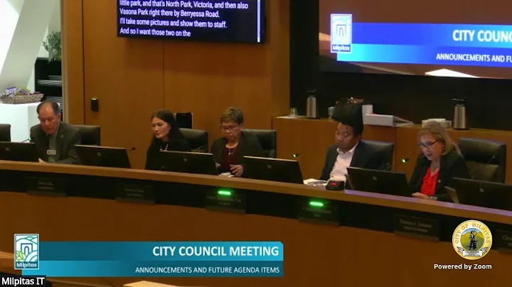 Milpitas City Council Regular Meeting - 10/21/2025
