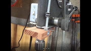 Make a DIY Depth Stop on a Vintage Drill Press