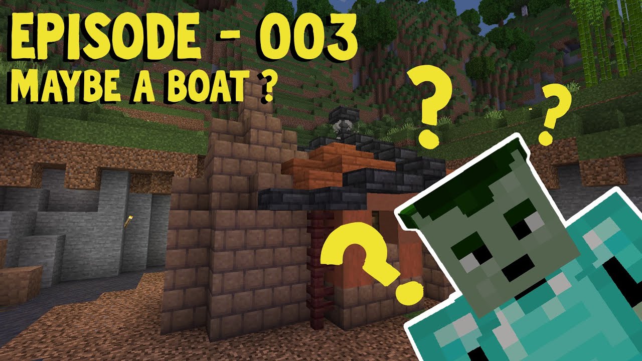 episode 003 - Expanding my base in survival minecraft - YouTube