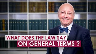 Drafting your general terms and conditions - Denis Phillippe - Phillippe and Partners