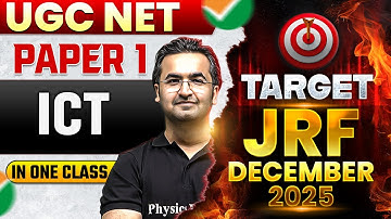 UGC NET Paper 1 ICT | ICT UGC NET Paper 1 in One Class | UGC NET Paper 1 Complete ICT Revision