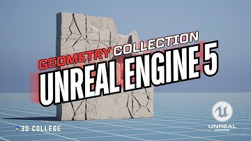 Chaos Destruction in Unreal Engine 5 – Geometry Collection & Material Setup