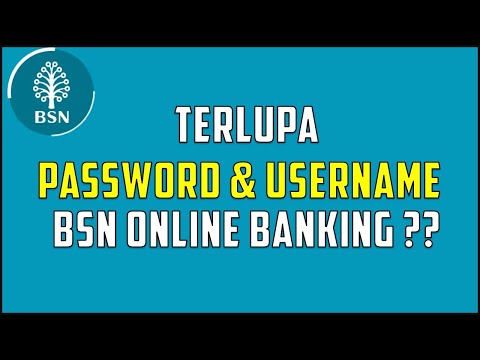 Cara Reset Password & Username BSN Online Banking