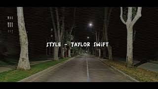 Style - Taylor swift ( speed up ) Resimi