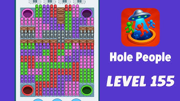 Hole People Level 155 Walkthrough | Gameplay Solution