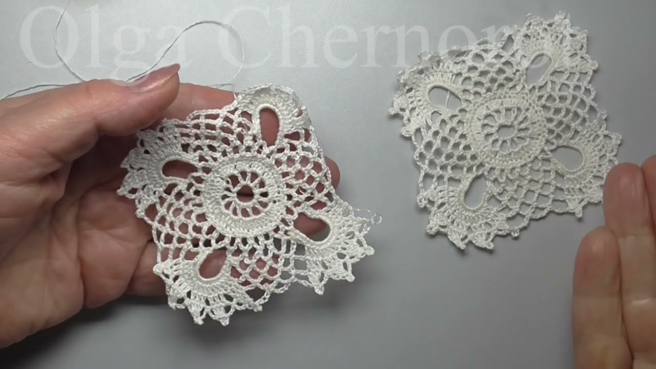 Винтажный очень красивый квадратный мотив