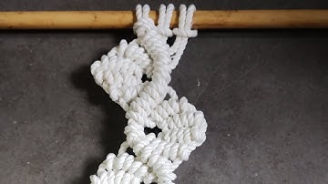 DIY Macrame tutorial for beginners class 4#macrametutorial #diy