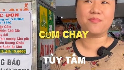 Chị Chủ Rất Dể Thương|| Có Dịp Đi Ngang Quận Tân Phú || Quí Vị Ghé Ủng Hộ Cơm Chay Từ Tâm || 