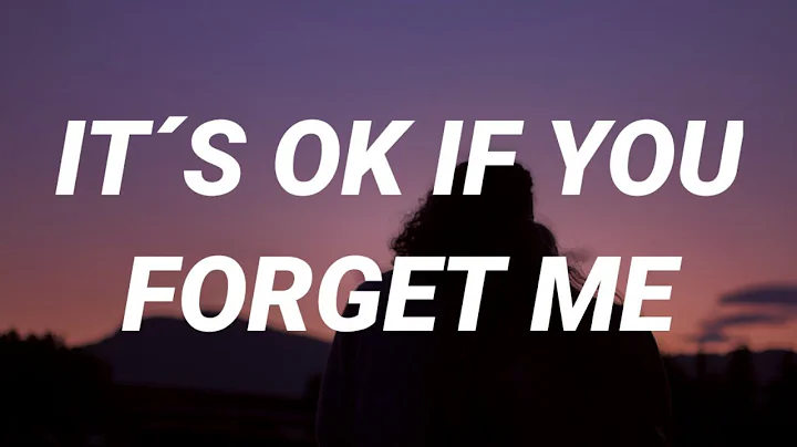 Astrid S - It´s Ok If You Forget Me (Lyrics)