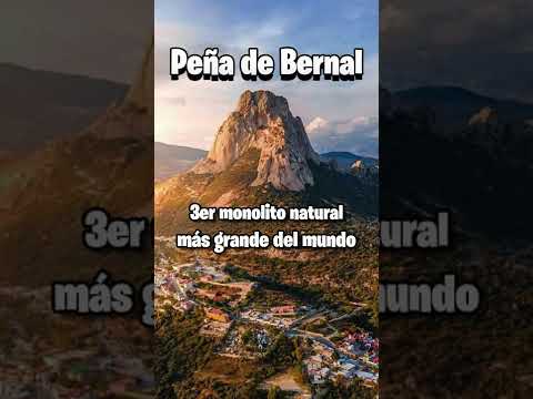 La PEÑA DE BERNAL es el TERCER MONOLITO natural MAS GRANDE del MUNDO @coyoacantops