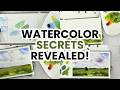 Tasnim Shares Her Watercolor Secrets 🫢 You Won’t Want to Miss This! 🎨
