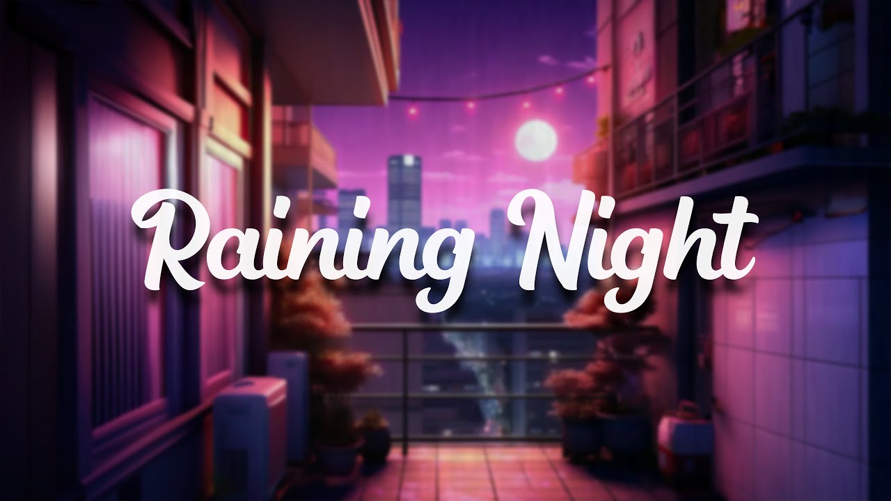 MIDNIGHT RAINFALL ☕ [Soothing Beats / Lofi Hip Hop Mix]