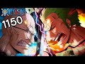 ون بيس الحلقة 1150 قتال زورو ضد الجيروسي الأصلع بالهاكي الملكي 