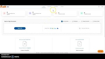 How to setup Email Templates in Foxit
