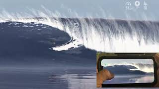 TRUE SURF VIDEO | CHASING 2X 1.000 AIR ROTATION AT SAME WAVE | GAMING screenshot 5