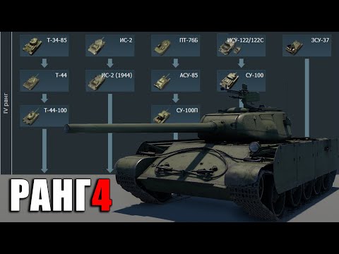 Видео: 🔥Самые ПЛОХИЕ и ИНТЕРЕСНЫЕ танки СССР в War Thunder: РАНГ 4