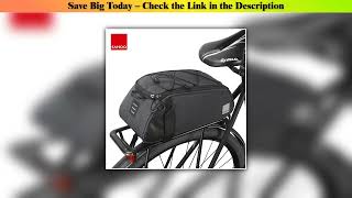 Discount Sahoo 141465-SA Mountain Road Bike Bicycle Cycling Rear Seat Rack Trunk Bag Pack Pannier C