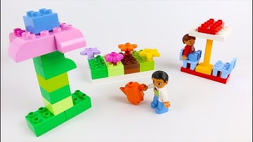 Building Blocks Toys for Children: Duplo Garden Party