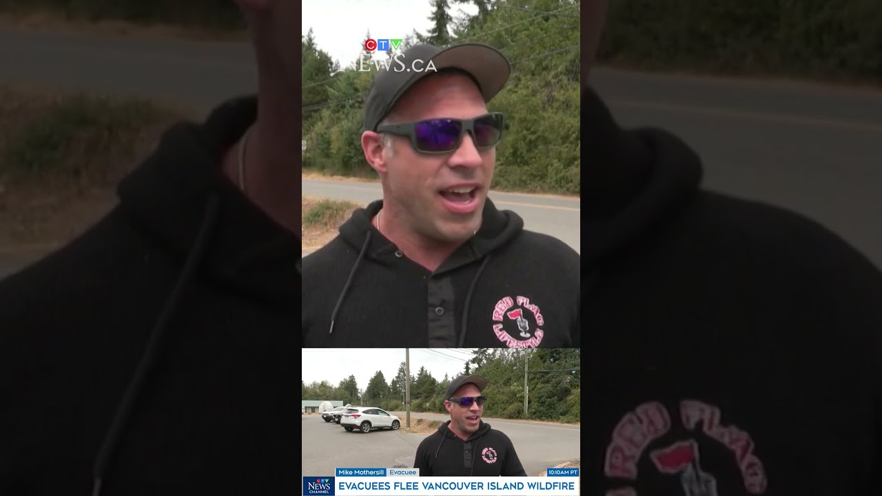 Rain Cooler Weather Helping To Hold Wildfire Burning On Vancouver Island