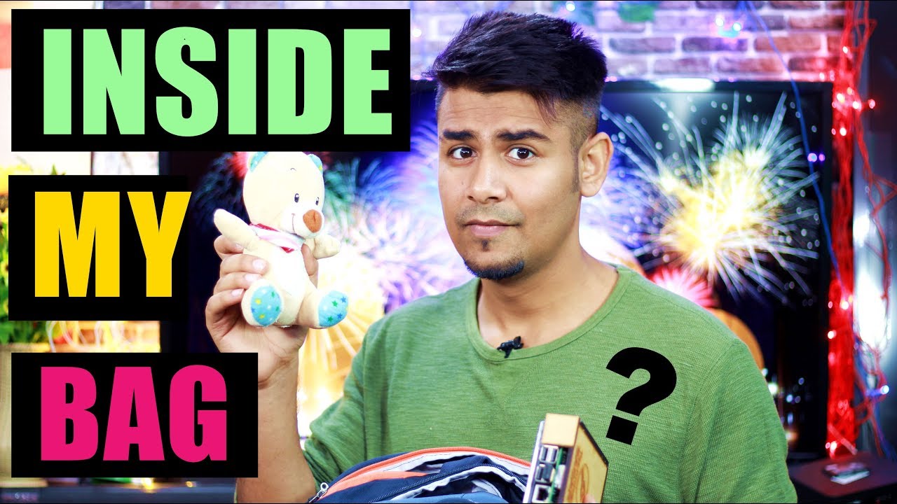 What's Inside My Tech Bag ? | What I carry ? What's Inside My Tech Bag ? | What I carry ?