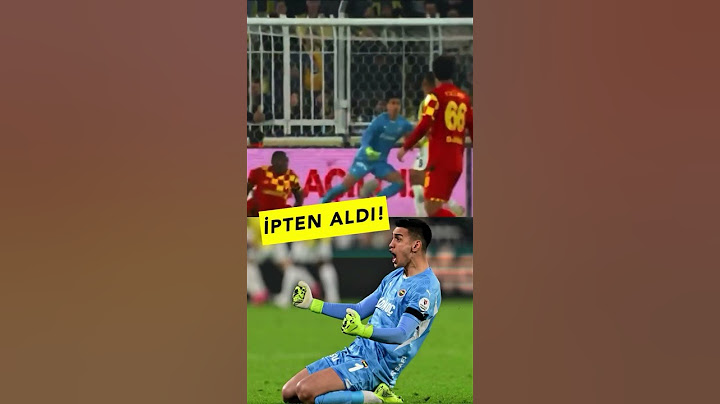 İrfan Can Egribayat tan Mükemmel Kurtarış | Fenerbahçe 3-2 Göztepe