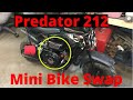 Predator 212 Swapping 3 Mini Bikes Monster Moto 80s